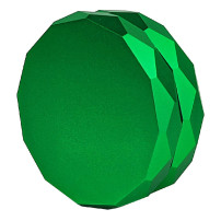Aluminium-Grinder, 2-teilig, 63 mm, grün