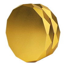 Aluminium-Grinder, 2-teilig, 63 mm, gold