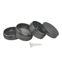 4-teiliger Grinder 40 mm grau