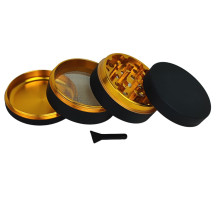 Grinder 61mm Schwarz-Gold