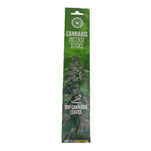 Cannabis-Räucherstäbchen – Getrocknete Cannabisblätter