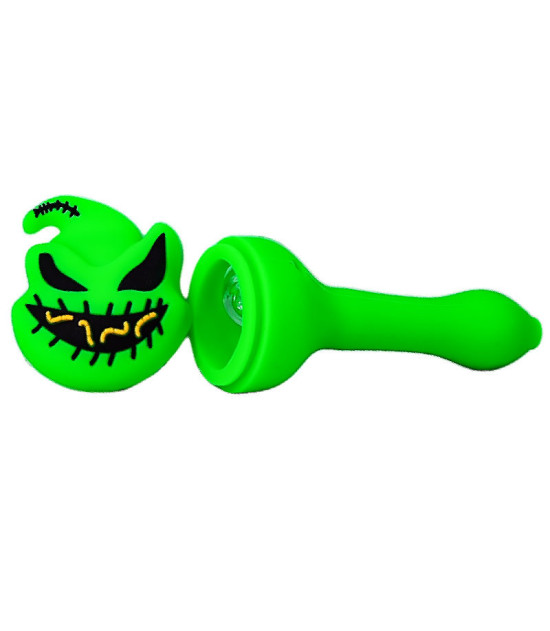 Silikonrohr Halloween Grün