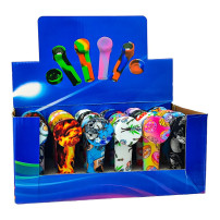 Silikonrohrkunst in verschiedenen Farben