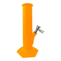 Silikon-Bong 23 cm Orange