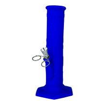 Silikon-Bong 23 cm Blau