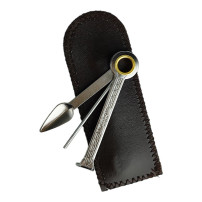 Rohrbesteck mit Etui