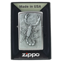 Zippo Feuerzeug mit Scorpion-Emblem – in Originalverpackung