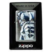 Zippo-Feuerzeug, männlicher Torso, 3D