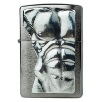 Zippo-Feuerzeug, männlicher Torso, 3D