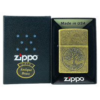 Zippo Feuerzeug „Baum des Lebens“
