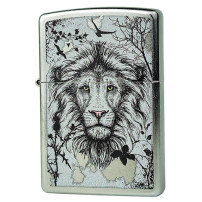Zippo Feuerzeug mit Löwenmotiv