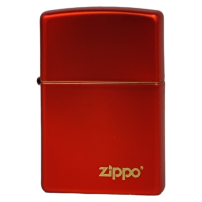 Zippo Feuerzeug Melallic Red Logo