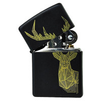 Zippo Feuerzeug mit Hirschmotiv