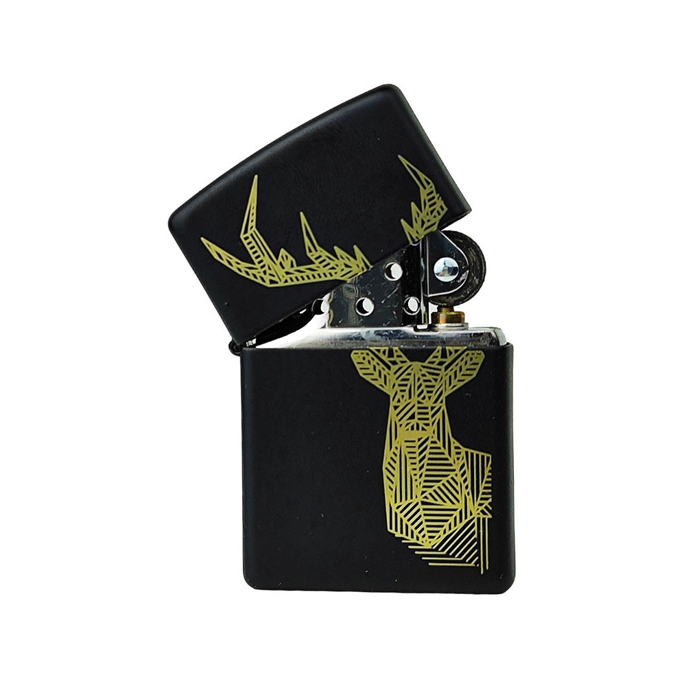 Zippo Feuerzeug mit Hirschmotiv