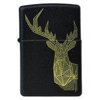 Zippo Feuerzeug mit Hirschmotiv
