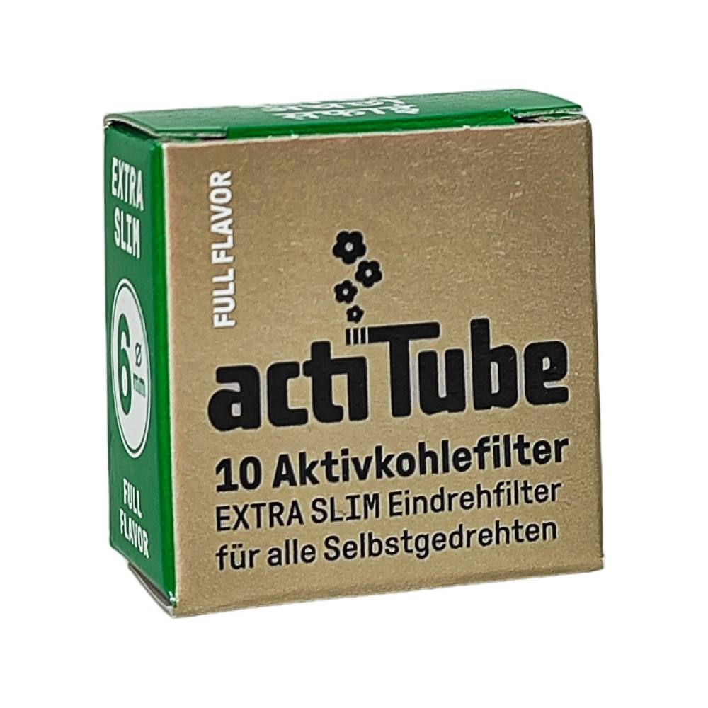 ActiTube Xtra Slim Filter 6mm 10 Stück