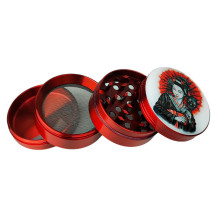 Grinder Grinder Geisha rot 50mm