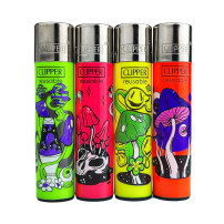 Clipper-Serie MELTING PSYCHO, 4 Stück