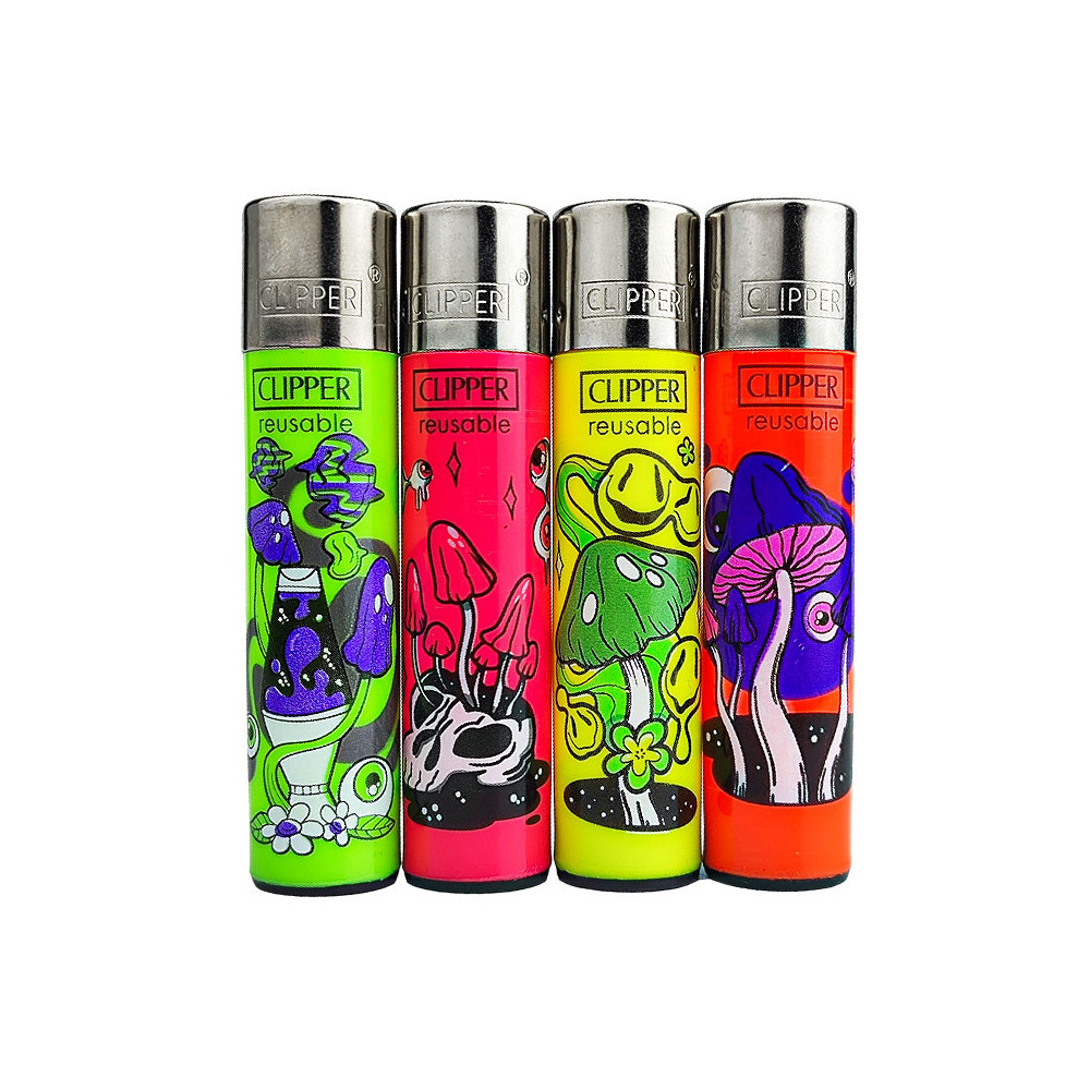 Clipper-Serie MELTING PSYCHO, 4 Stück
