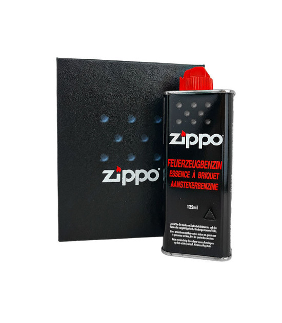 Zippo-Geschenkset mit Feuersteinen und Benzin