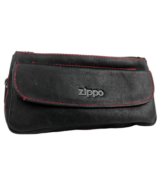 Zippo-Leder-Mocca-Pfeifenetui