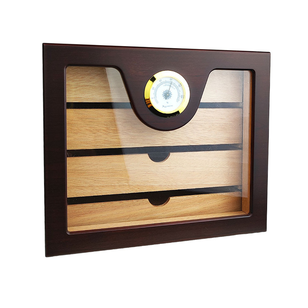 Humidor Gastro Schrank Kirschfarben