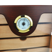 Humidor Gastro Schrank Kirschfarben