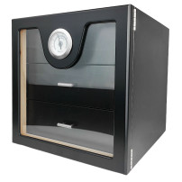 Humidor Gastro-Schrank, schwarz