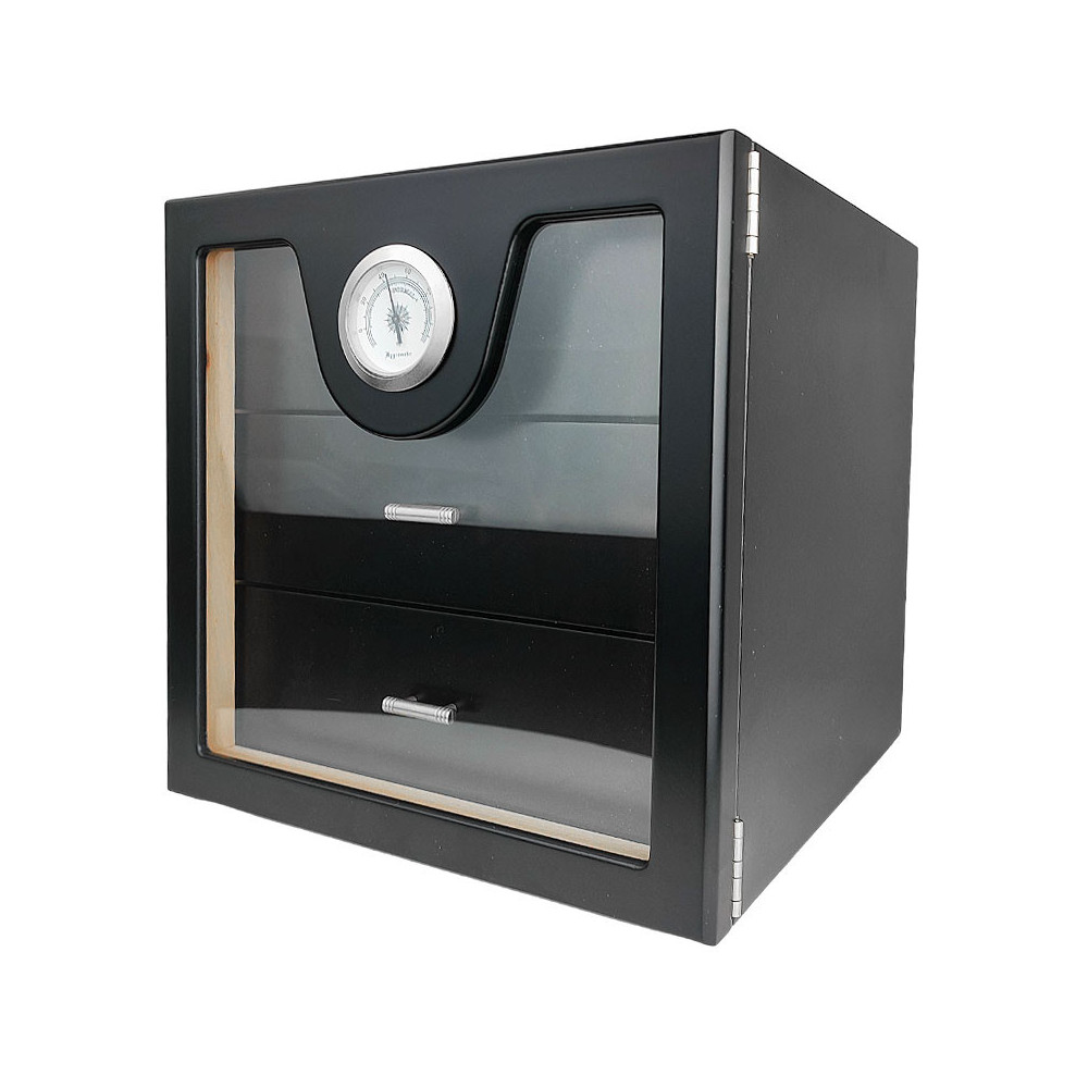 Humidor Gastro-Schrank, schwarz