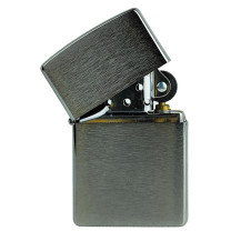 Zippo Feuerzeug-Set, verchromt, mit Etui