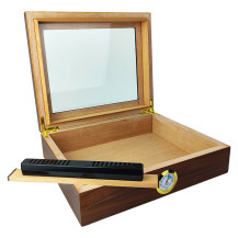 Humidor Gastro Walnut Hygrofront
