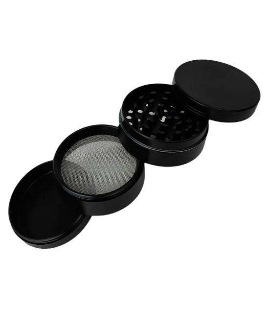 Küchenmaschine, schwarz, 55 mm, 4-teilig, Zink