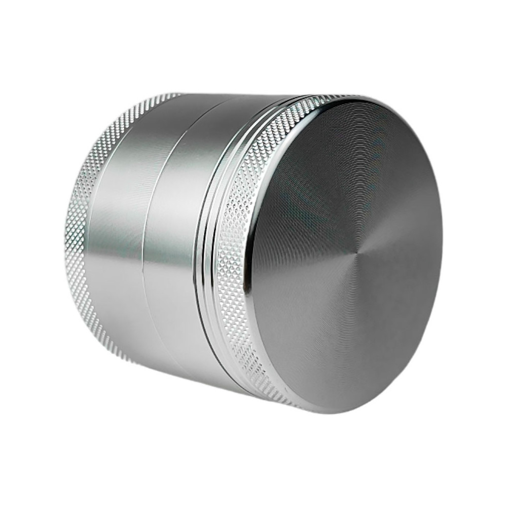 Grinder, Aluminium, 55 mm, silber