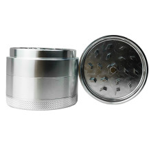 Grinder, Aluminium, 55 mm, silber