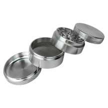 Grinder, Aluminium, 55 mm, silber
