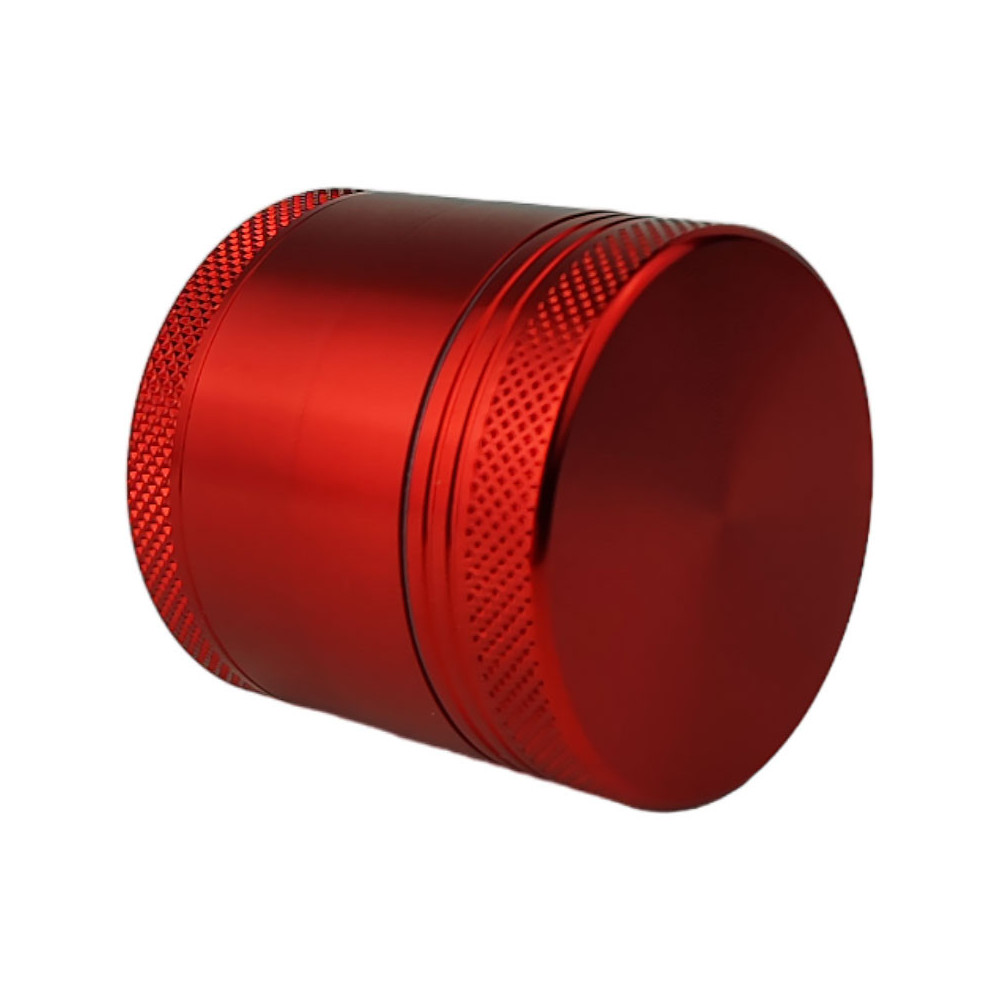 Mühle/Brecher aus Aluminium, 40 mm, rot