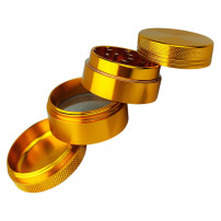 Grinder Grinder Alum 40mm gold