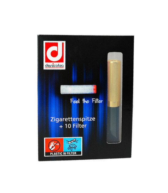 Denicotea Gold Zigarettenspitze