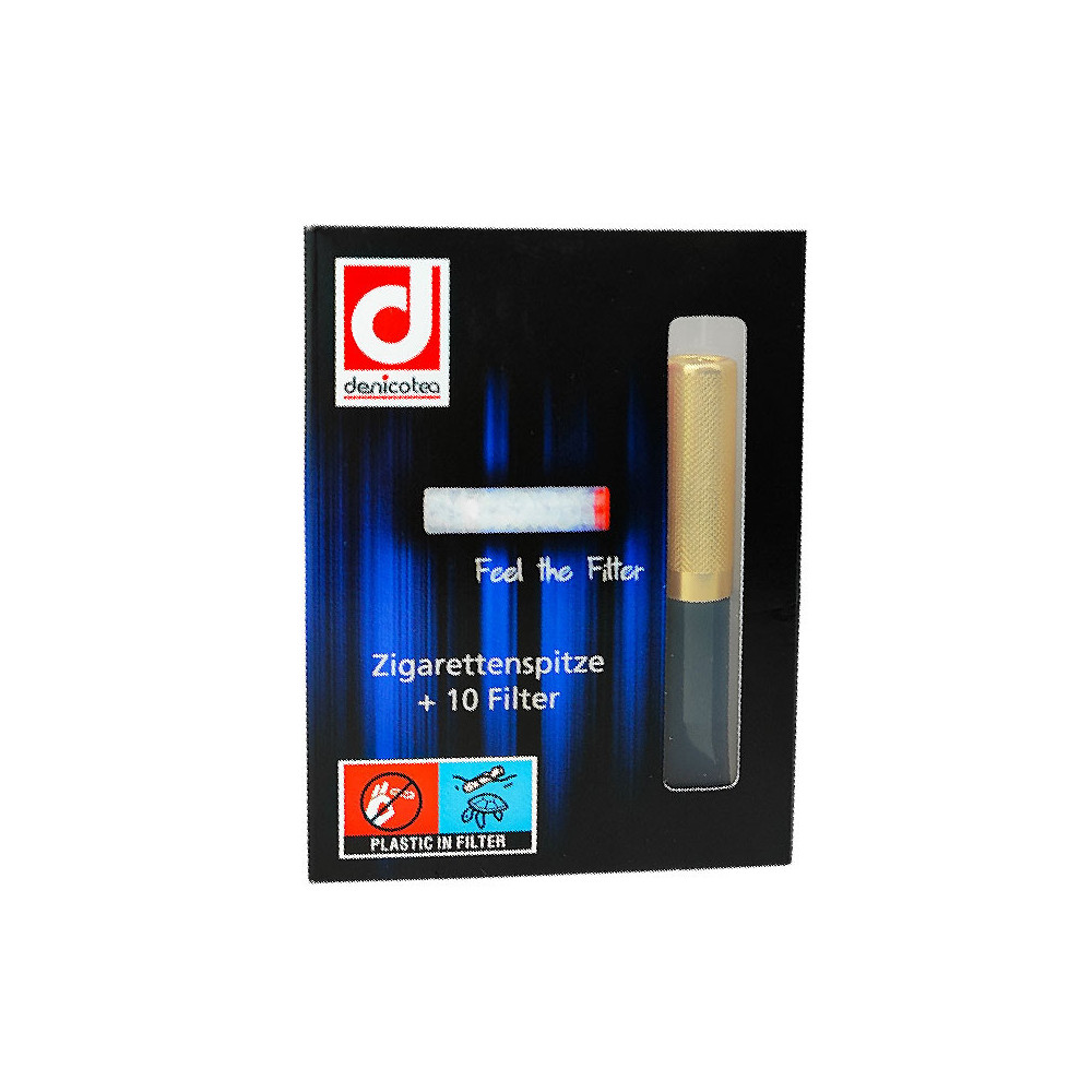 Denicotea Gold Zigarettenspitze