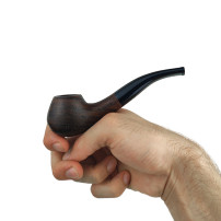 Pfeifensypuera dunkelbraun matt Zeichnung 11037