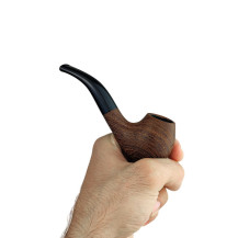 Pfeifensypuera dunkelbraun matt Zeichnung 11038