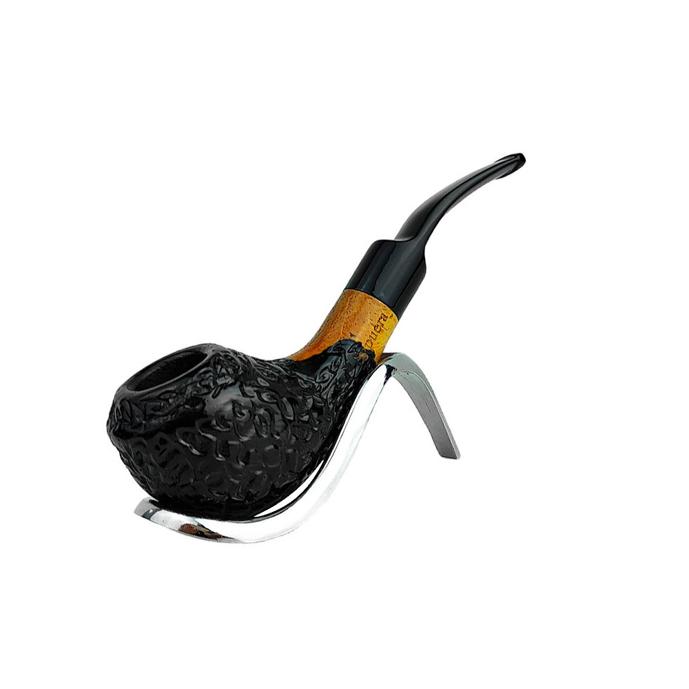 Pfeifensypuera Rustikal schwarz/braun 11071