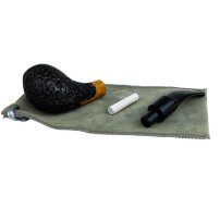 Pfeifensypuera Rustikal schwarz/braun 11071