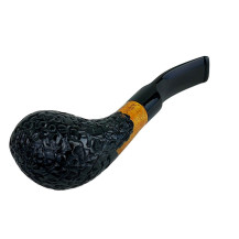 Pfeifensypuera Rustikal schwarz/braun 11071