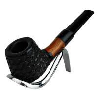 Pfeifensypuera Rustikal schwarz/braun 11077