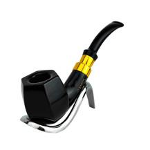Pfeife Sypuera Lux schwarz & gold 11085