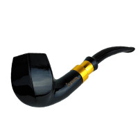 Pfeife Sypuera Lux schwarz & gold 11085