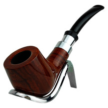 Pfeife Sypuera Lux braun & silber 11086