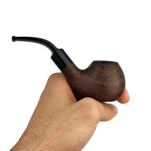 Pfeifensypuera dunkelbraun matt Zeichnung 11039