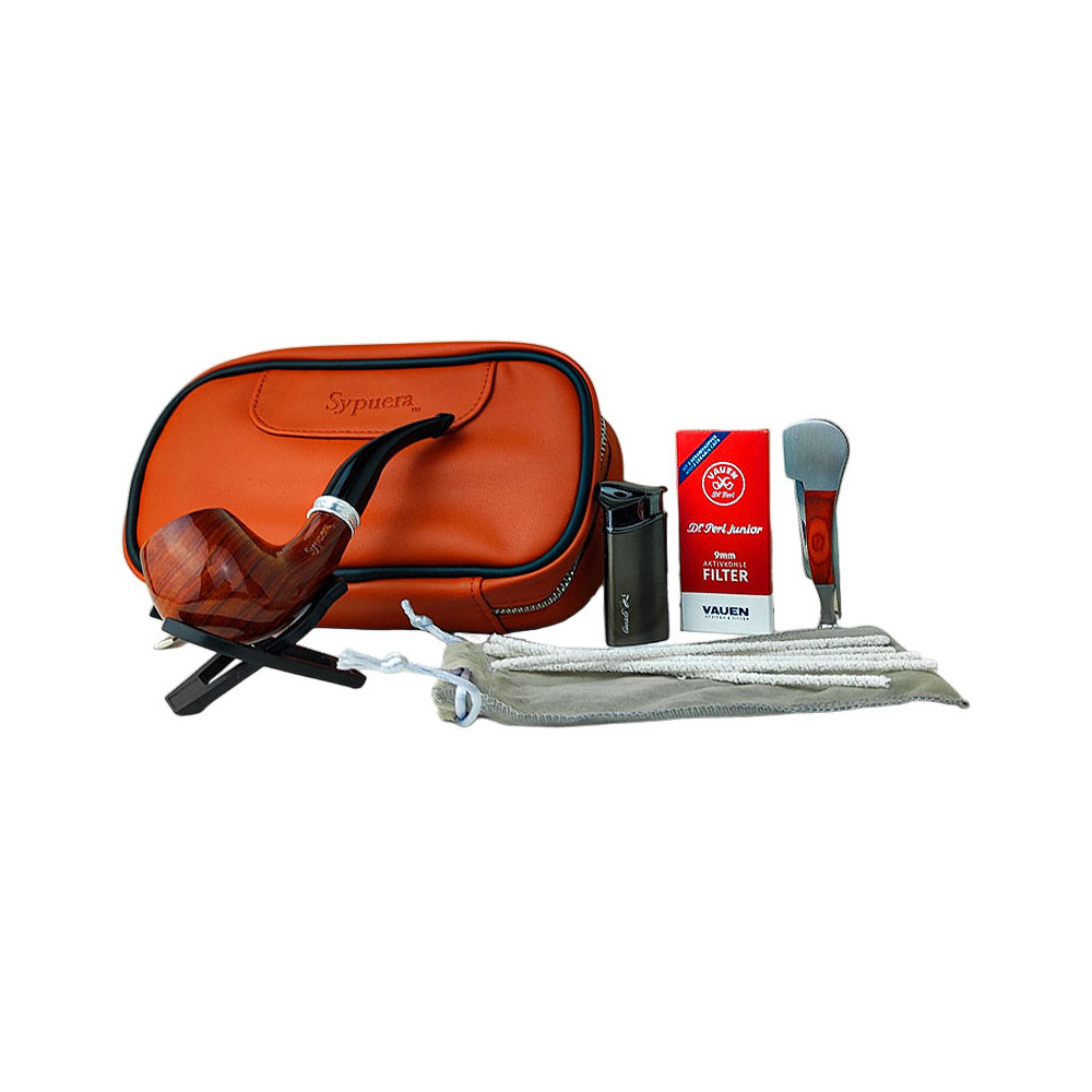 Pfeifenset Sypuera Geschenk Braun